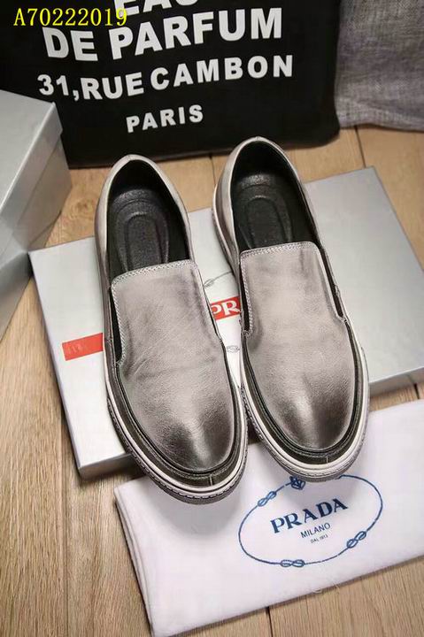 Prada casual shoes men-058
